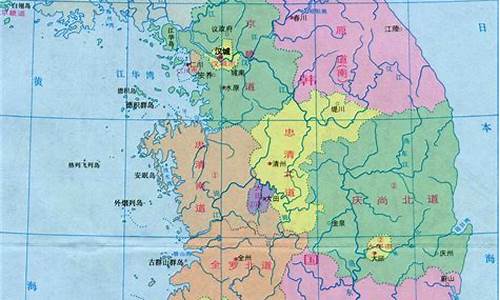 韩国地图_韩国地图详细地图